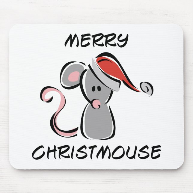 Tapis De Souris Merry Christsouris (Devant)