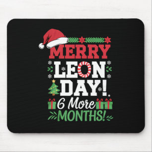 Tapis De Souris Merry Leon Day Noel Ckwards Funny Christmas Counte