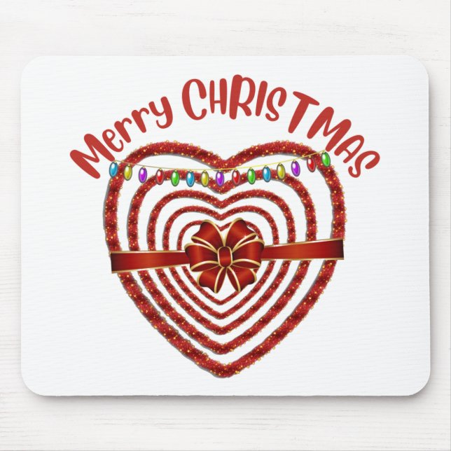 TAPIS DE SOURIS MERRY NOËL (Devant)