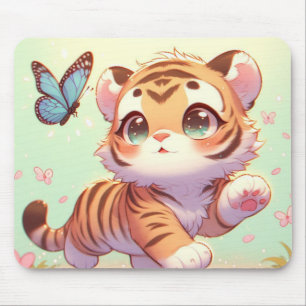 Tapis De Souris Merveilleuse dans les yeux d'un chaton