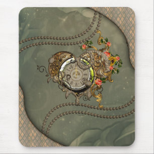 Tapis De Souris Merveilleuse horloge vapeur