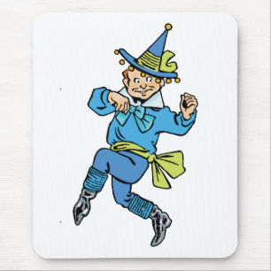 Tapis De Souris Merveilleux Magicien d'Oz, joli garçon dansant Mun
