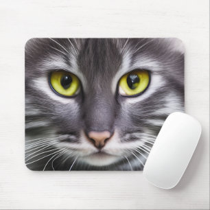 Tapis De Souris Merveilleux portrait de chat