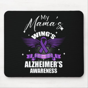 Tapis De Souris Mes ailes de maman couvrent mon ange de coeur Ciel