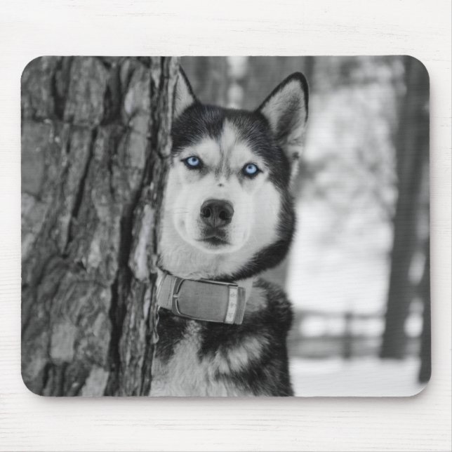 Tapis De Souris Mes yeux Bleus Bébé (Devant)