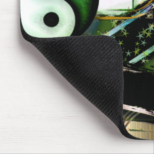 Tapis De Souris Mess of design objects & symbols with rough effect