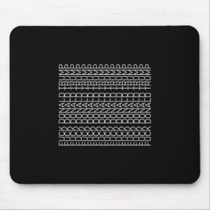 Tapis De Souris Message caché subtil anti Trump sarcasme féministe