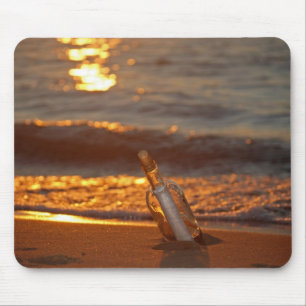 Tapis De Souris Message dans une bouteille