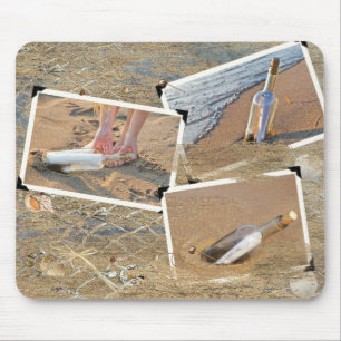 Tapis De Souris Message dans une bouteille