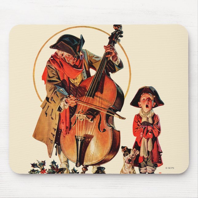 Tapis De Souris Messieurs du YE Merrie de repos de Dieu (Devant)