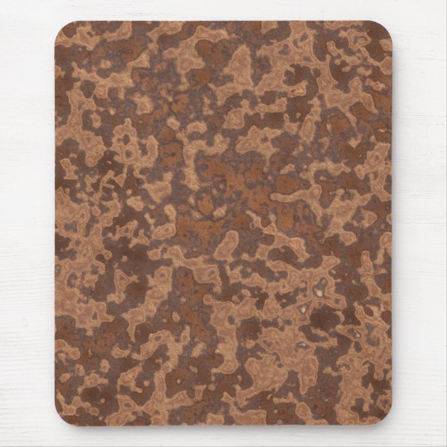 Tapis De Souris Métal rouillé abstrait 2 (Devant)