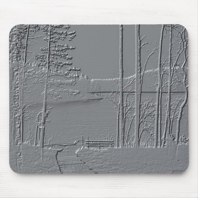 Tapis De Souris "Métallic Nature" mousepad (Devant)