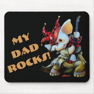 Tapis De Souris Metalphant Jester Mon père Rocks Pad