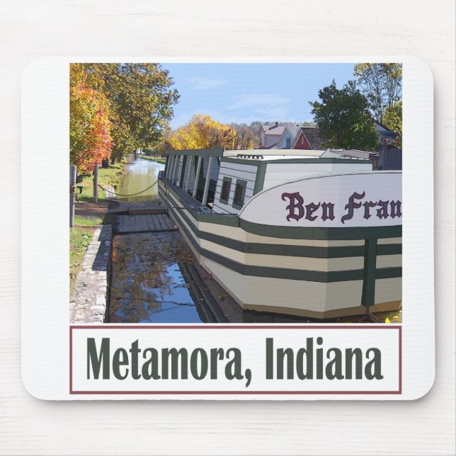 Tapis De Souris Metamora Indiana (Devant)