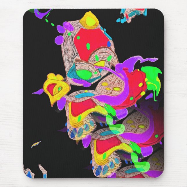 Tapis De Souris "Métamorphose" Ordinateur Souris (Devant)