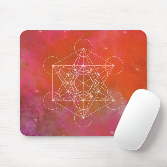 Tapis De Souris Métatron, chakra, zen, géométrie sacrée, ange, (Avec souris)