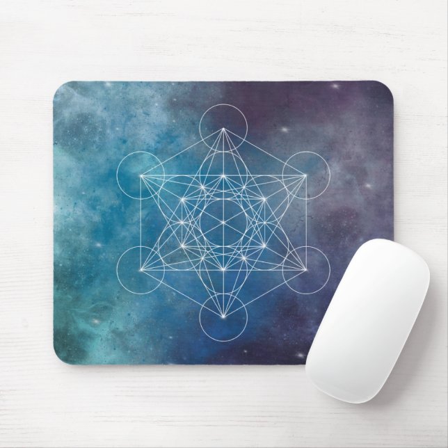 Tapis De Souris Metatron, chakra,zen,sacred geometric, angel (Avec souris)