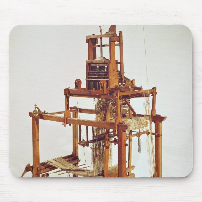 Tapis De Souris Métier à tisser conçu par le jacquard de Joseph (Devant)
