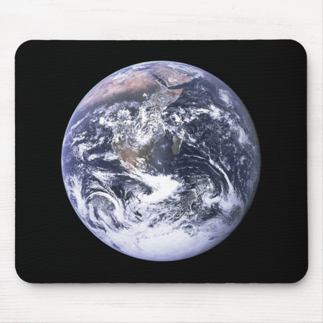 Tapis De Souris Mettez à la terre d'Apollo 17 (Devant)