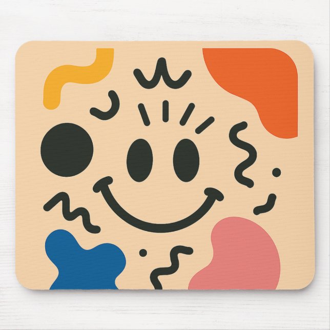 Tapis De Souris "Mettez à niveau votre bureau : un design audacieu (Devant)