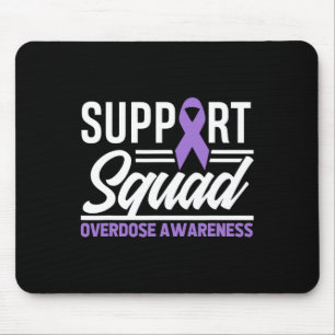 Tapis De Souris Mettre fin à la surdose de soutien Sensibilisation