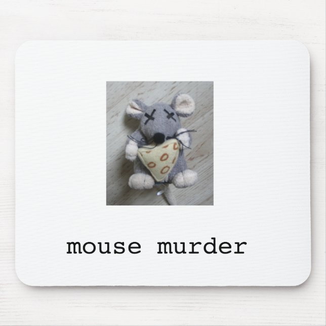 Tapis De Souris Meurtre Mousepad de souris (Devant)