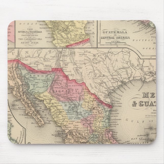 Tapis De Souris Mexique et Guatemala 4 (Devant)