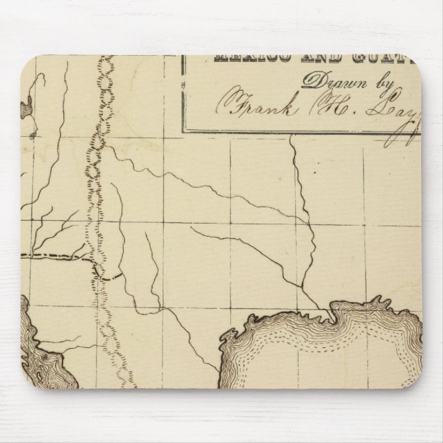 Tapis De Souris Mexique, Guatimala (Devant)