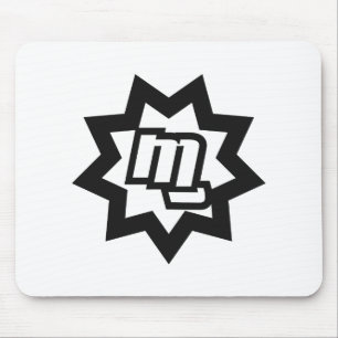 Tapis De Souris MG Symbol Mousepad (B/W)
