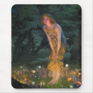 Tapis De Souris Mi-été Eve c. 1908 par Edward Robert Hughes