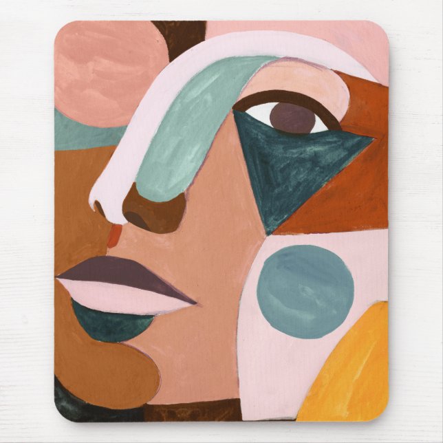 Tapis De Souris Mi-face Geo (Devant)