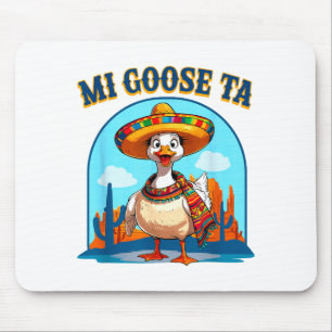 Tapis De Souris Mi Goose Ta drôle Fiesta Goose Blague T-Shirt Somb