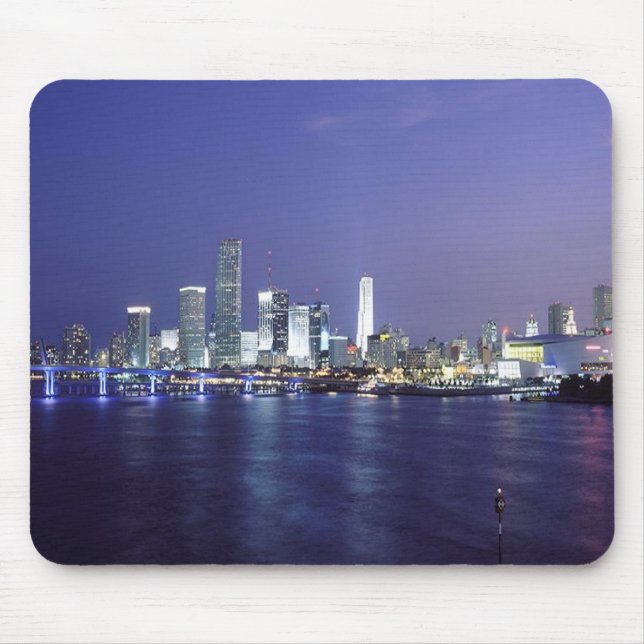 Tapis De Souris Miami au crépuscule (Devant)