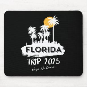 Tapis De Souris Miami Florida Beach Trip 2025 Ici Nous Venons Matc