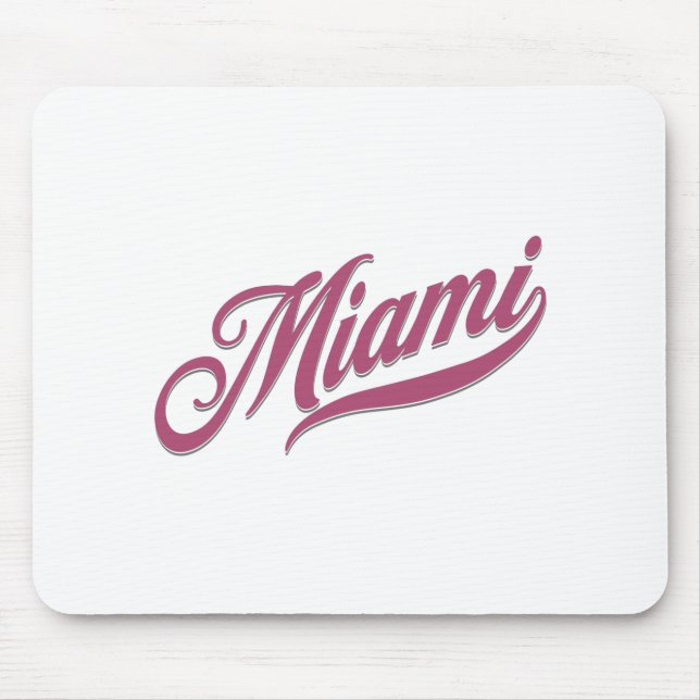 Tapis De Souris Miami Floride (Devant)
