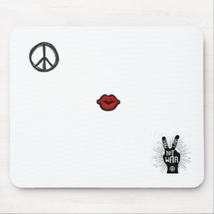 Tapis De Souris Michelle's Love not War- (CYO) Souris Pad