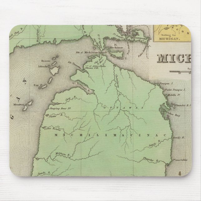 Tapis De Souris Michigan 4 (Devant)