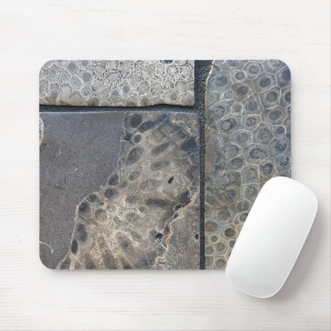 Tapis De Souris Michigan Petoskey Stone Design Dessous de verre de (Avec souris)