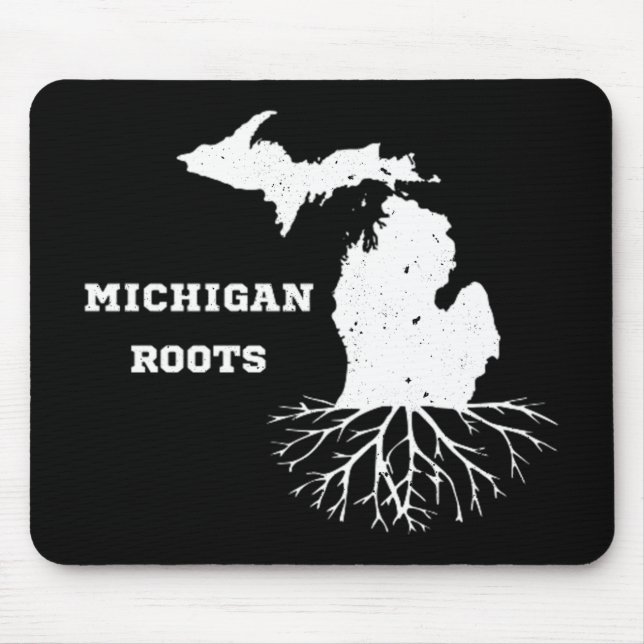 Tapis De Souris Michigan Roots (Devant)