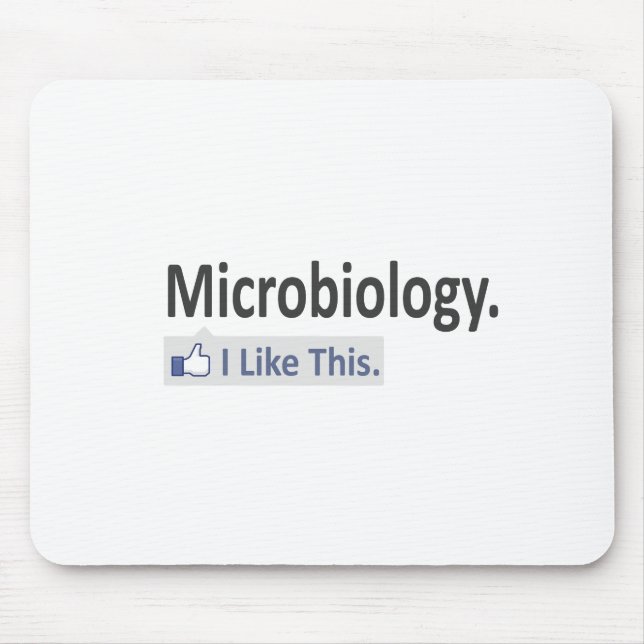 Tapis De Souris Microbiologie... J'Aime Ça (Devant)