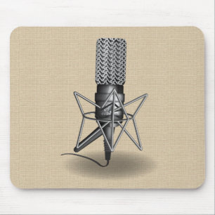 Tapis De Souris Microphone