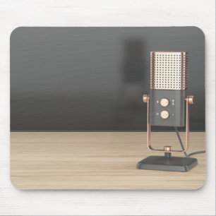 Tapis De Souris Microphone audio moderne