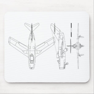 Tapis De Souris Mig-15