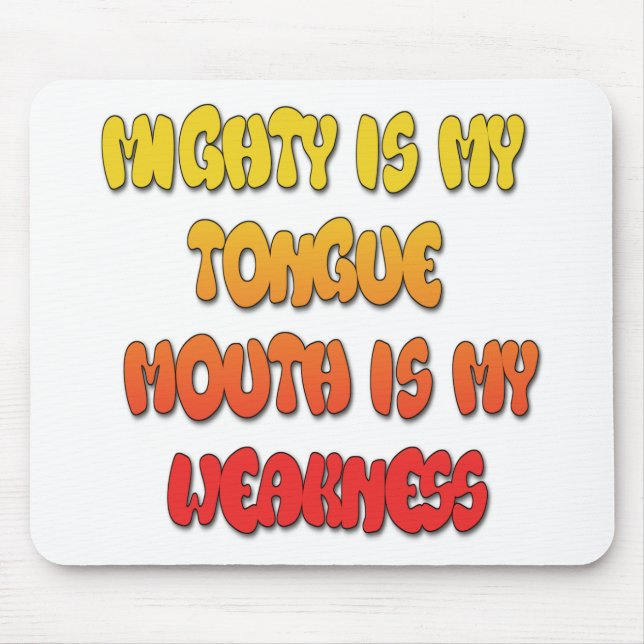 Tapis De Souris Mighty Tongue (Devant)