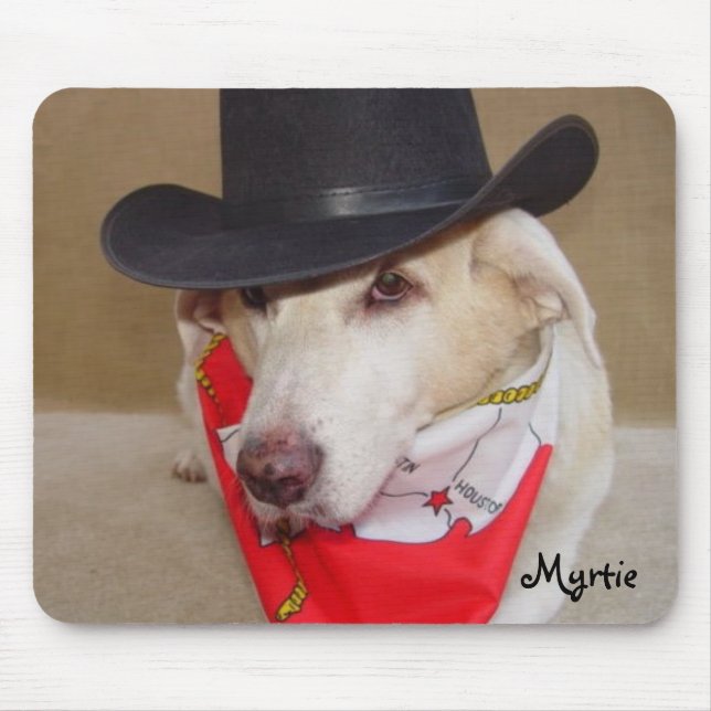 Tapis de souris mignon de chien (Devant)