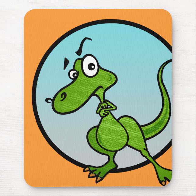 TAPIS DE SOURIS MIGNON DE DINOSAURE (Devant)