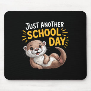 Tapis De Souris Mignon design de dessin animé d'une autre journée 