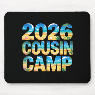 Tapis De Souris Mignon équipage de camp de cousins 2026 en vacance