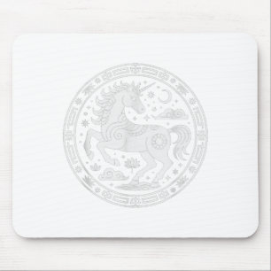 Tapis De Souris Mignon licorne 2026 année du cheval fille du zodia