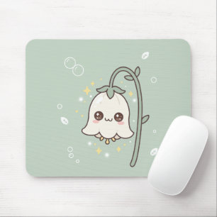 Tapis De Souris Mignon Muguet Sage Vert Mignon